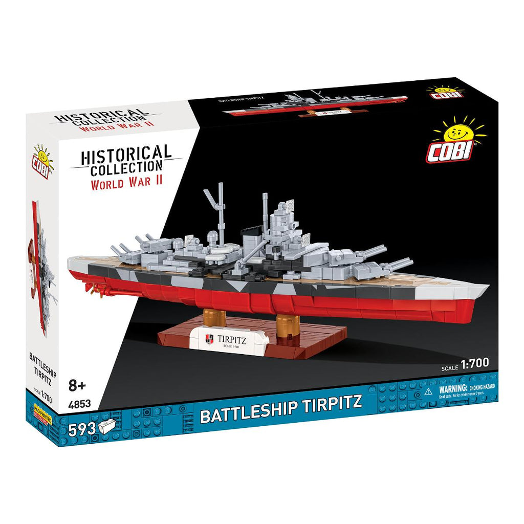 Tirpitz Brick Model Kit, 593pcs
