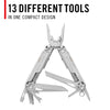 Coast Stainless Steel 'Mackenzie' Multi-tool with 13 Tools