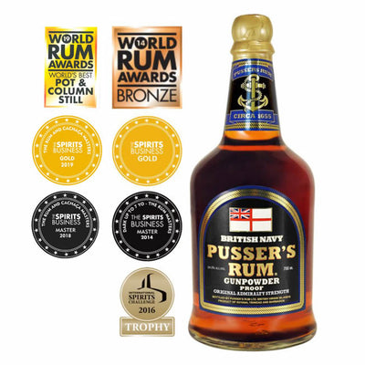 Pusser's Gunpowder  54% Rum
