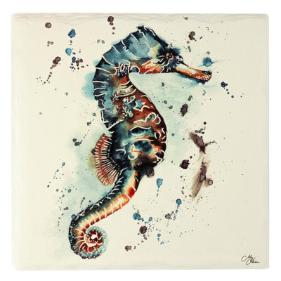 Meg Hawkins Seahorse Trivet Pot Rest, 16x16cm