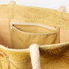 Shells, Blue Jute Shopping Bag