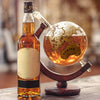 Gold Globe Ship Decanter