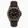 Limit Aviator Watch, silver/black