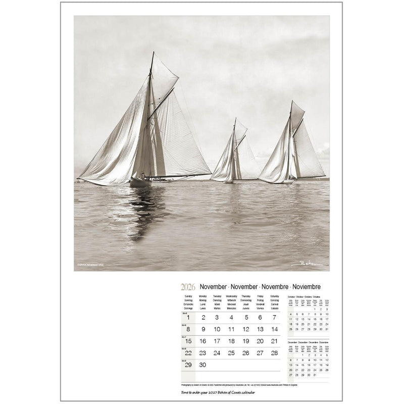 Beken of Cowes Calendar 2026 - Classic