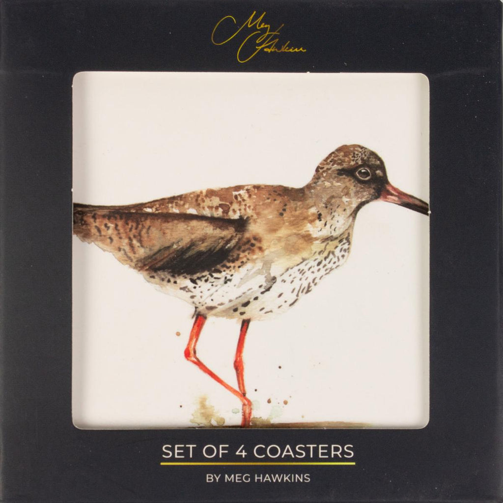 Meg Hawkins Waders Coasters, set of 4
