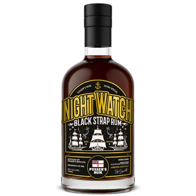 Pusser's Night Watch Limited Edition Black Strap Rum