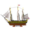 HMS Victory Brick Model Kit, 2,517pcs