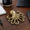 Brass Octopus Paperweight