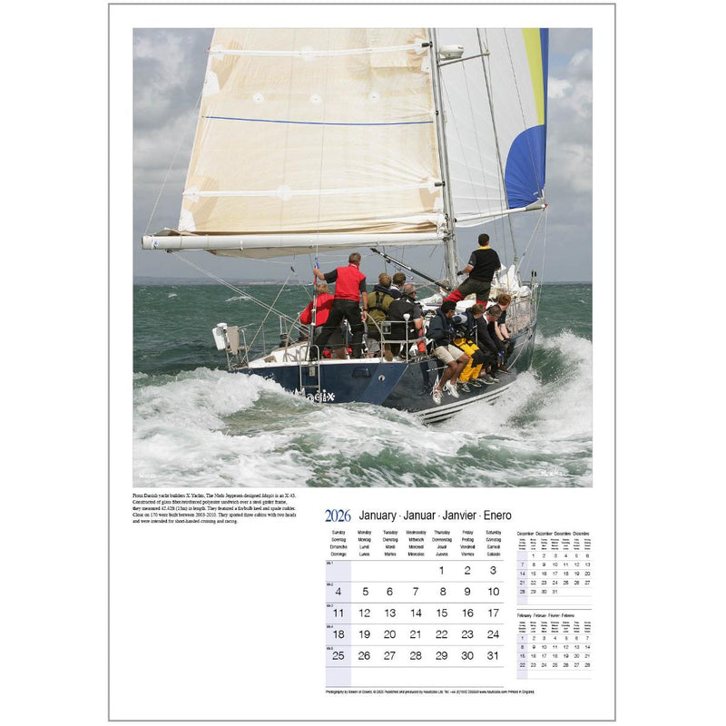 Beken of Cowes Calendar 2026 - Yachting