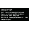 HMS Victory Brick Model Kit, 2,517pcs