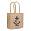 Anchor & Rope Jute Shopping Bag