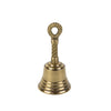 2" Brass Handbell with Rope-effect Handle