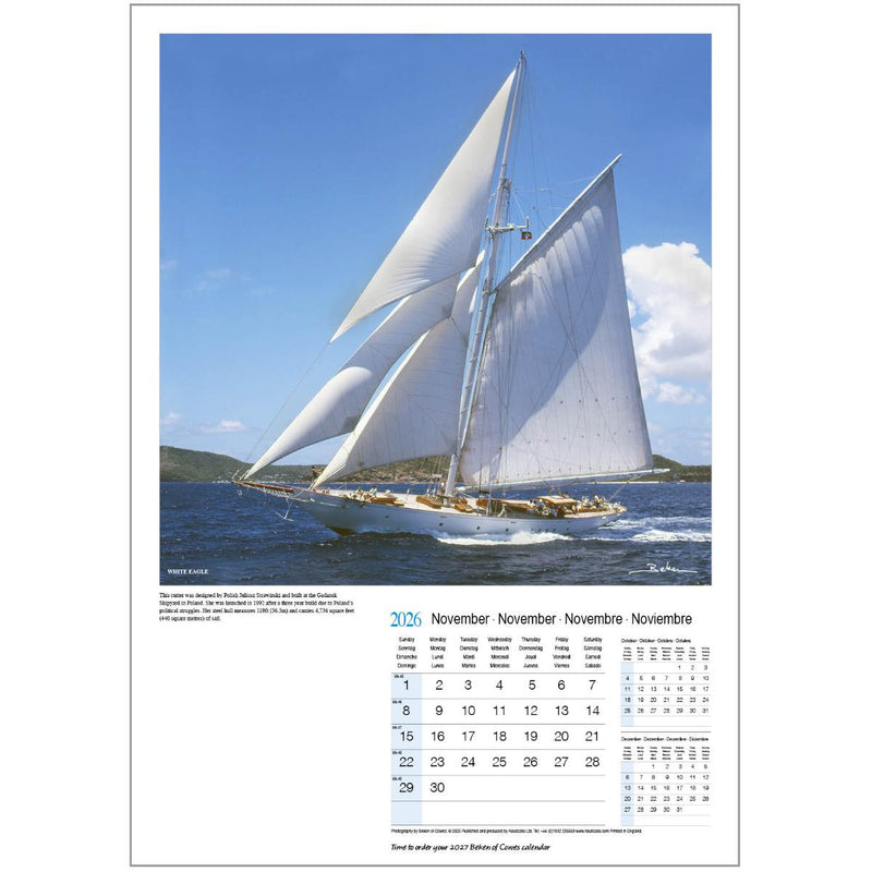 Beken of Cowes Calendar 2026 - Beauty of Sail