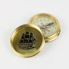 Home of the Royal Navy Compass in Leather Pouch
