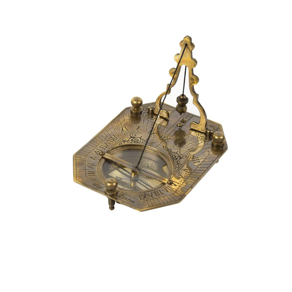 Portable Sundial with String Gnomon