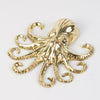 Brass Octopus Paperweight