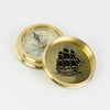 Home of the Royal Navy Compass in Leather Pouch
