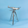 Aluminium Spitfire on Tripod