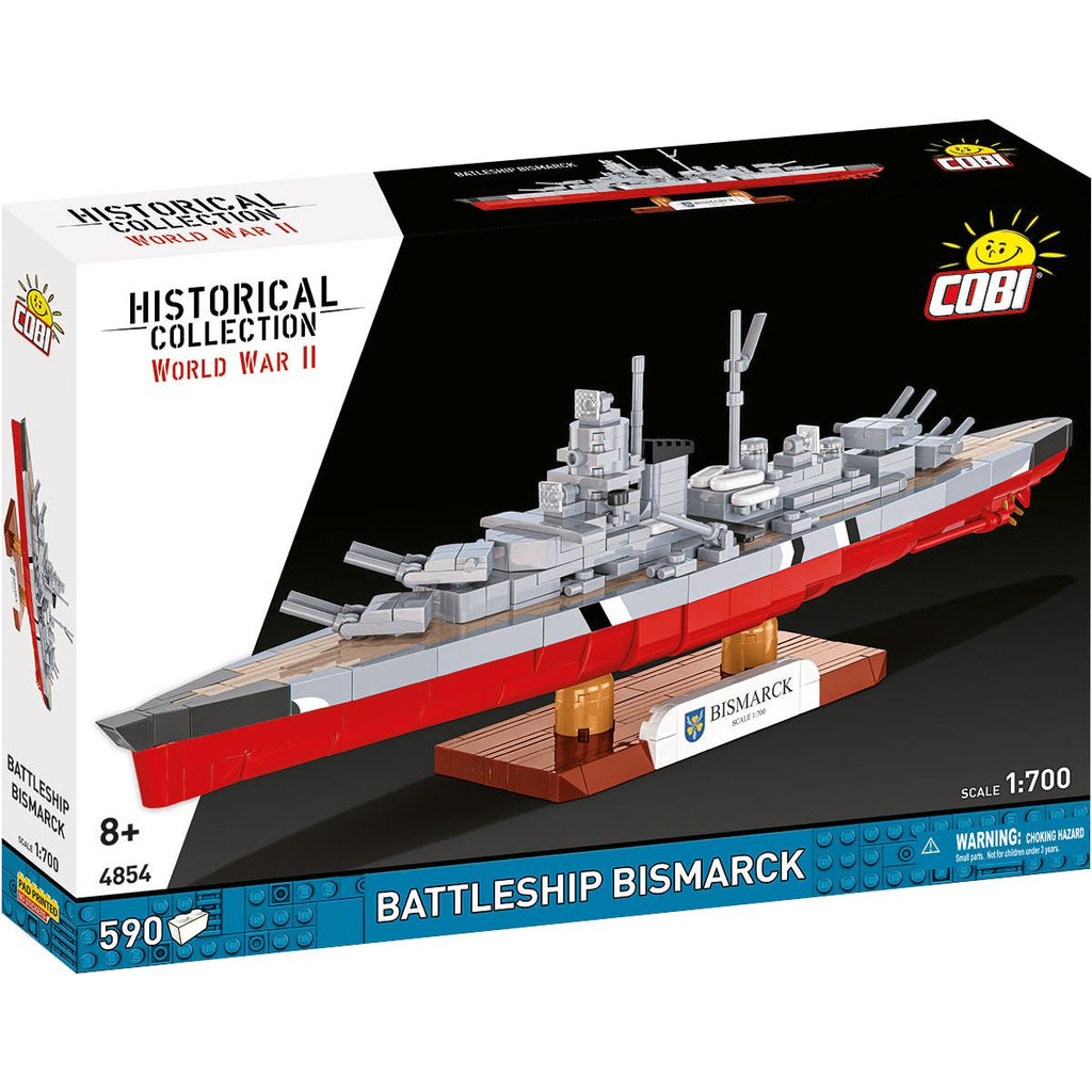 Bismarck Brick Model Kit, 590pcs