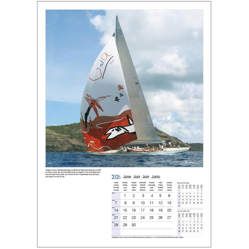 Beken of Cowes Calendar 2026 - Yachting
