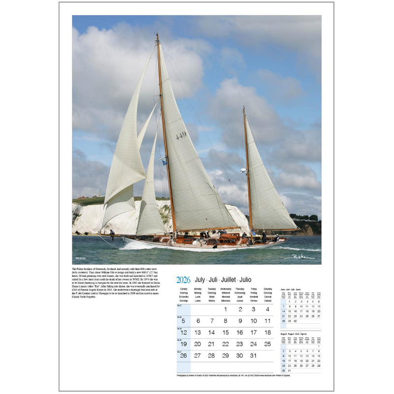 Beken of Cowes Calendar 2026 - Beauty of Sail