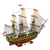 HMS Victory Brick Model Kit, 2,517pcs