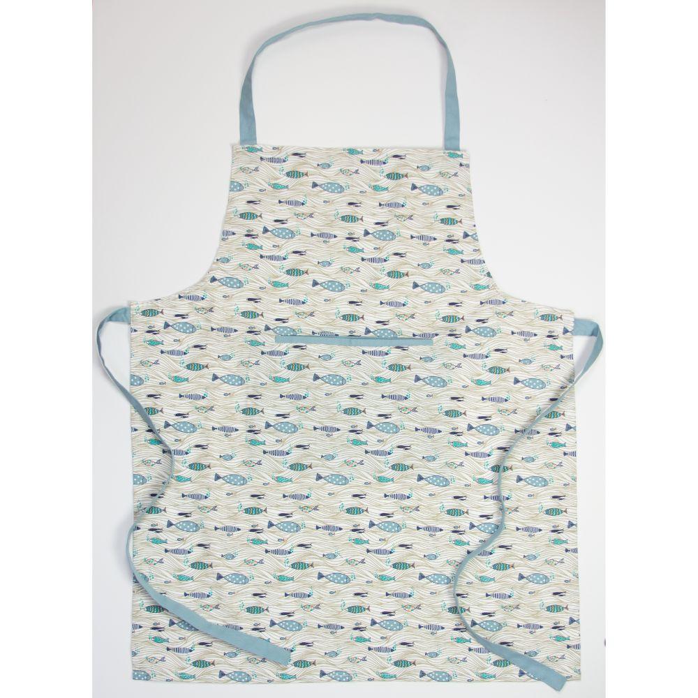 Shoaling Fish Apron w/pocket