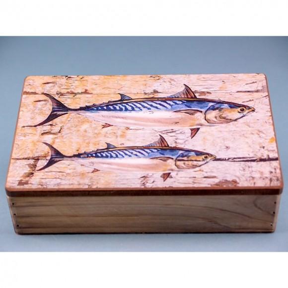 Double Mackerel Storage Box