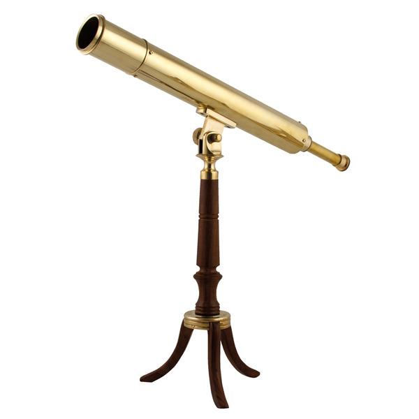 Brass Library Telescope