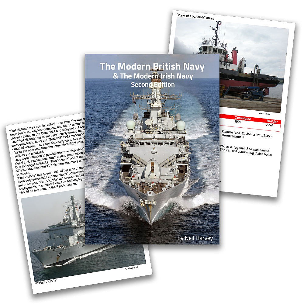 The Modern British Navy, Neil Harvey - from Nauticalia