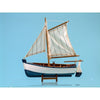Sail Boat with Oars, 22x22cm - from Nauticalia