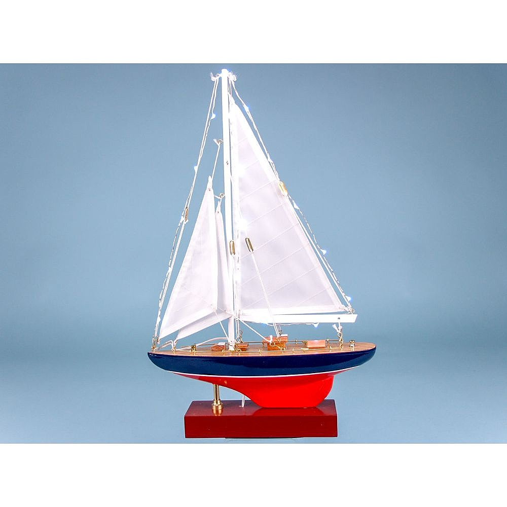 Yacht 25cm with LED Lights - from Nauticalia