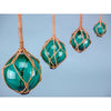 Glass Floats, Jade Green, Set 4  - from Nauticalia