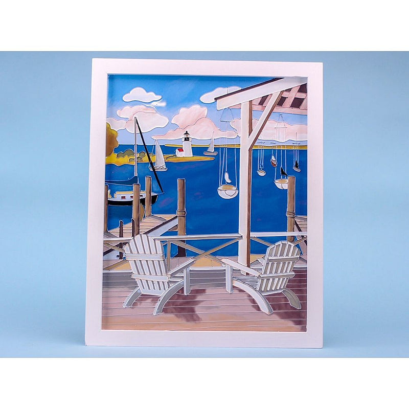 Seaside Scenes Harbour View 31x38cm - from Nauticalia