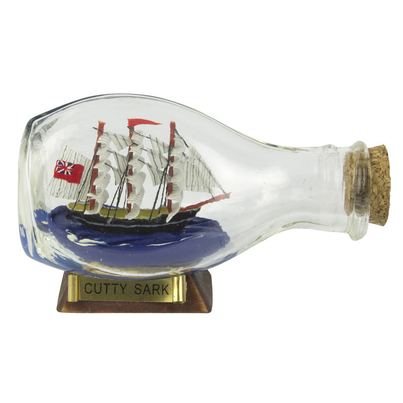 Cutty Sark 3.5in Ship-in-Bottle - from Nauticalia