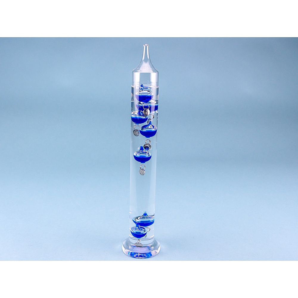 Galileo Thermometer, Blue