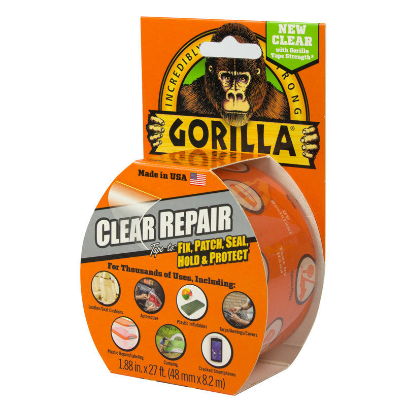 Gorilla Clear Waterproof Repair Tape - from Nauticalia