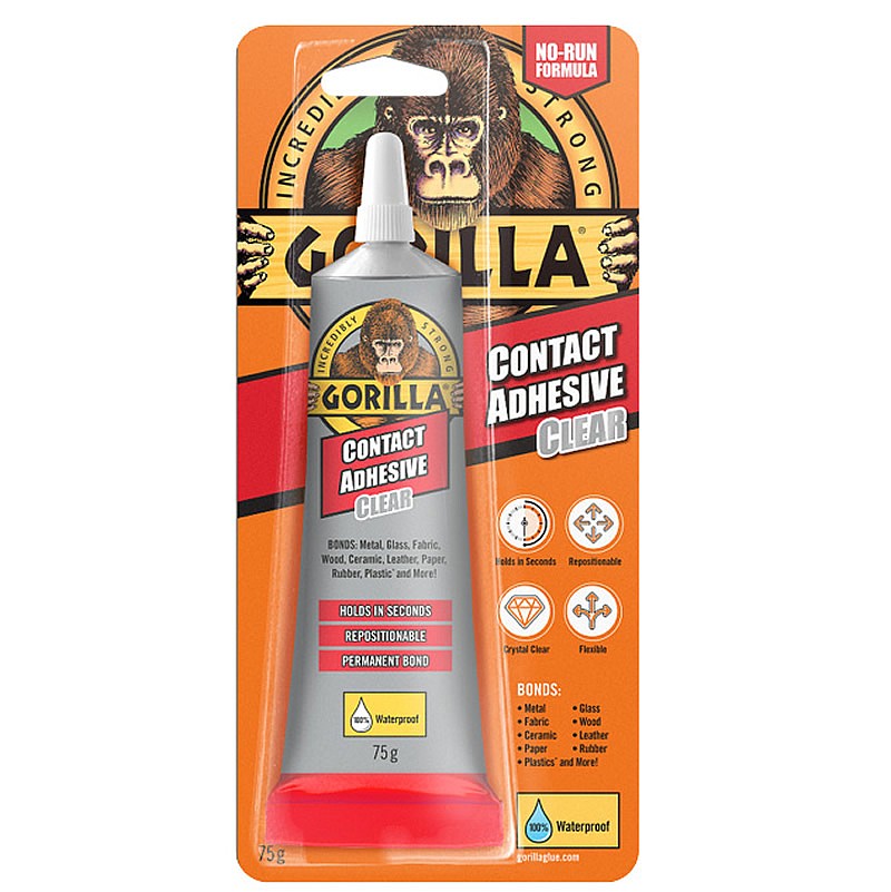 Gorilla Contact Clear Adhesive  - from Nauticalia