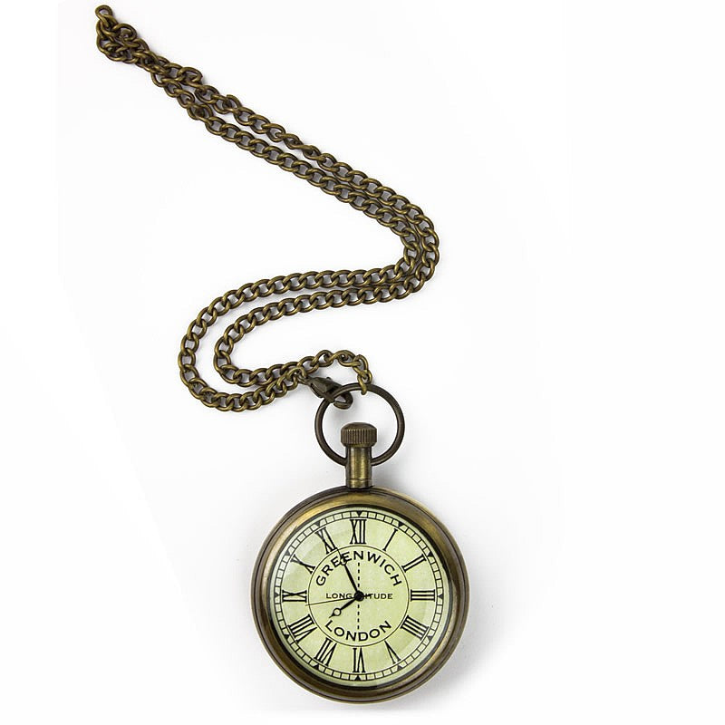 Greenwich Meridian Pocket Watch - from Nauticalia