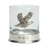 Pewter-mounted Whisky Tumblers