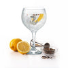 Gin Glass with Pewter Badge