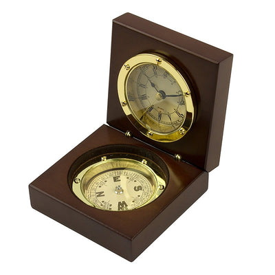 Admiral's Clock & Compass Set - from Nauticalia