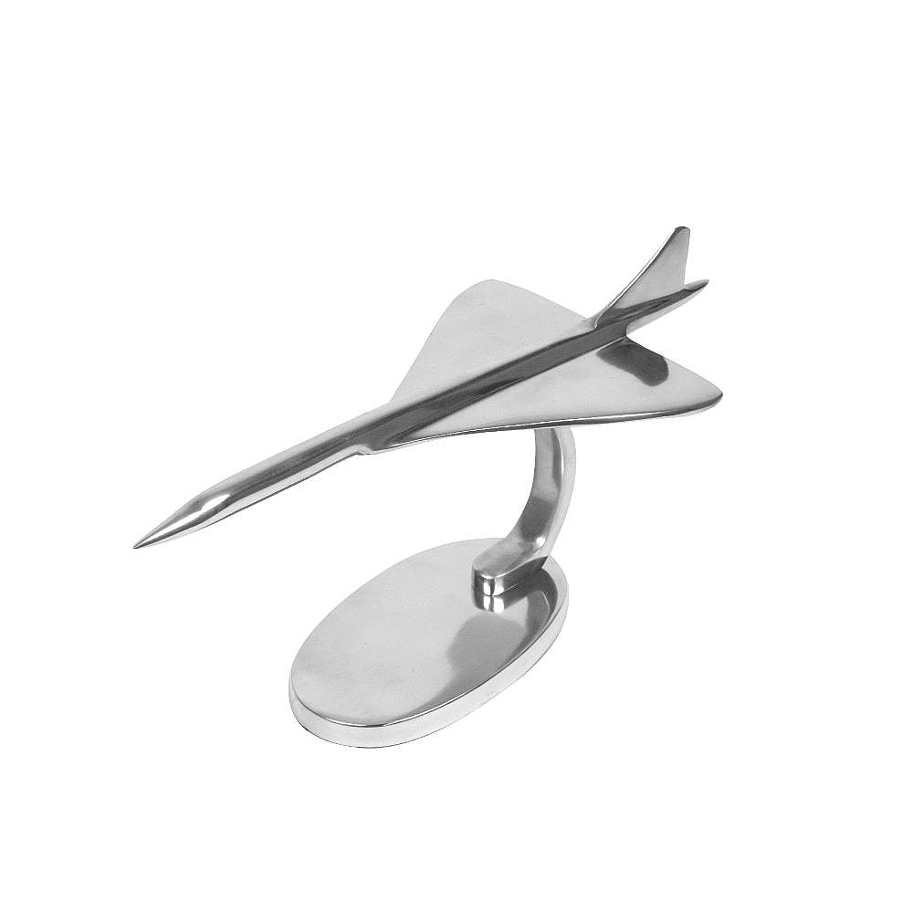 Aluminium Concorde Sculpture, 16" - from Nauticalia