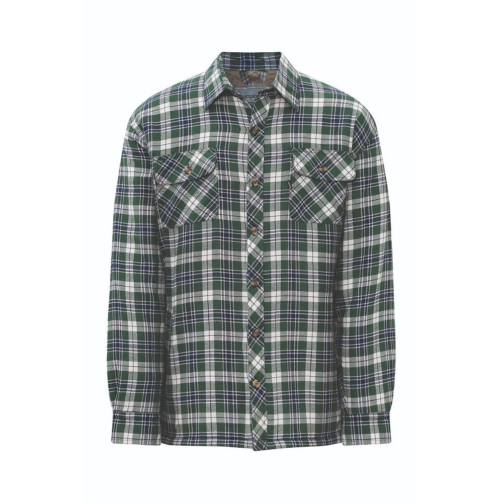 Sherpa Fleece Lined Padded Shirt