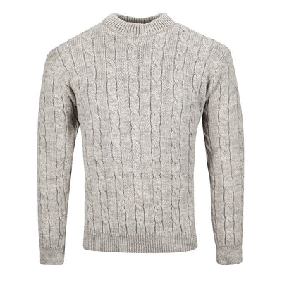 Balmoral Cable Crew-neck Sweater