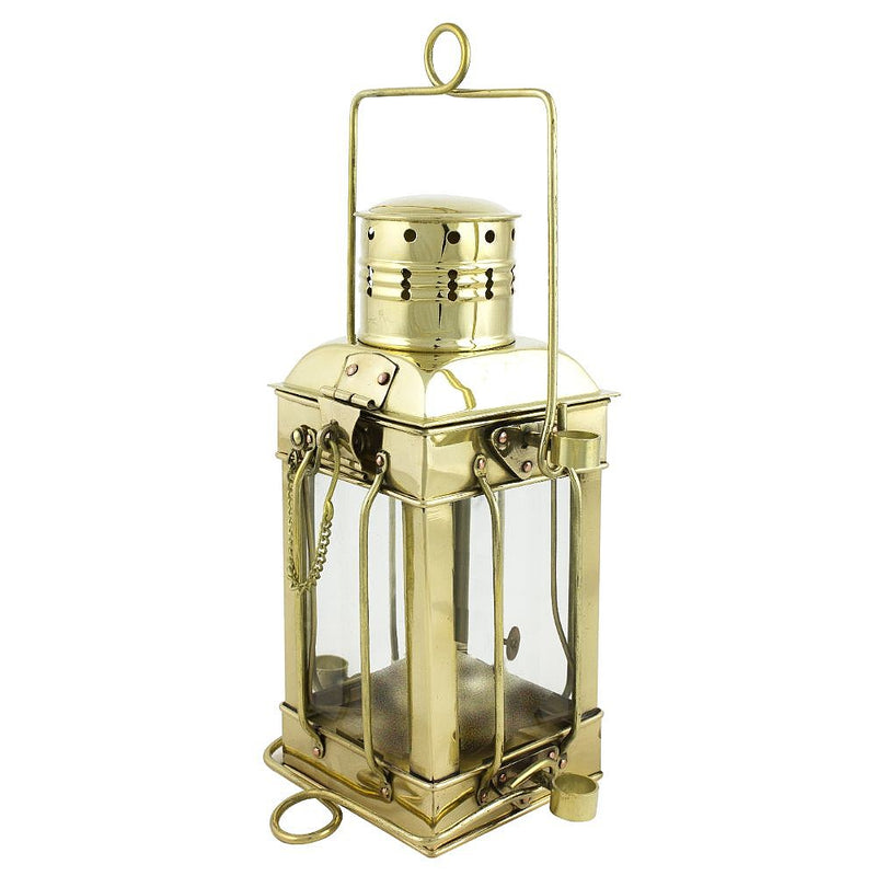 Brass Electric Cargo Lamp, 39cm - from Nauticalia