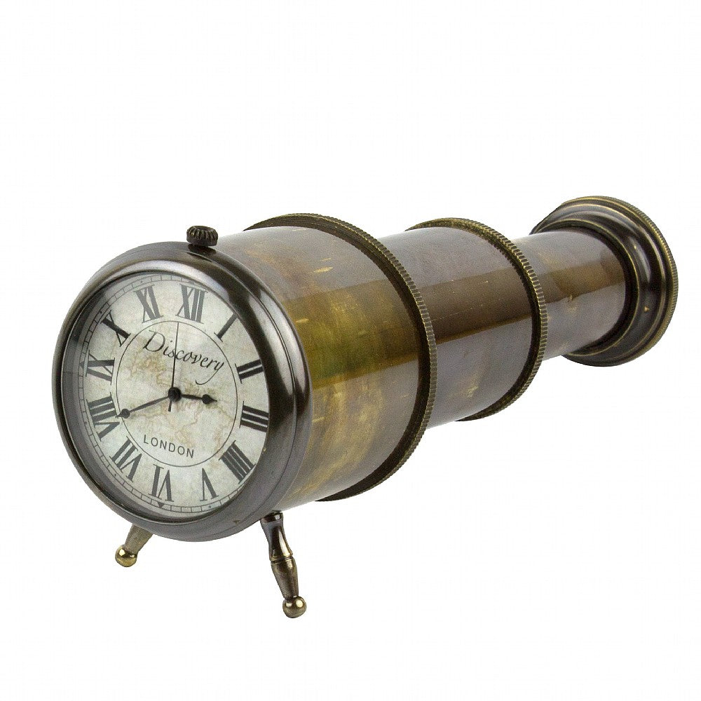 Discovery Telescope Clock - from Nauticalia