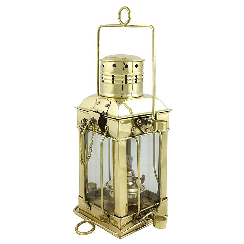 Brass Cargo Oil Lamp, 25cm