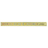 Brass Code Flag Rulers