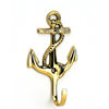 3.75in. Anchor-style Brass Hook - from Nauticalia